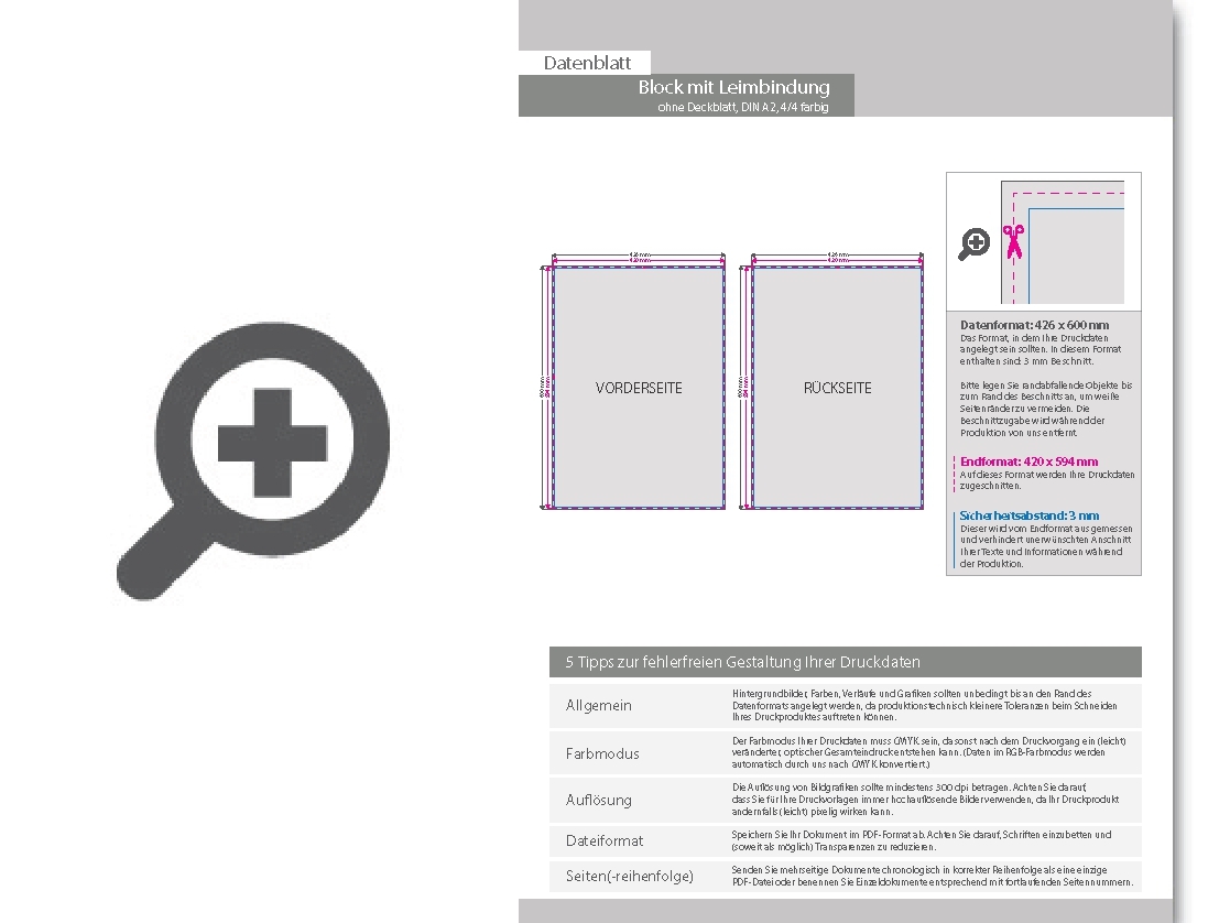 Product Bild block_mit_leimbindung__din_a2__100_blatt__4_4_farbig_beidseitig_bedruckt